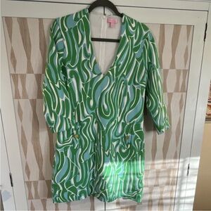 Lilly Pulitzer V-Neck Sheath Dress